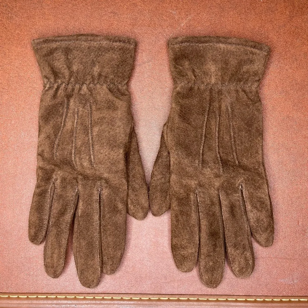 Fownes suede gloves